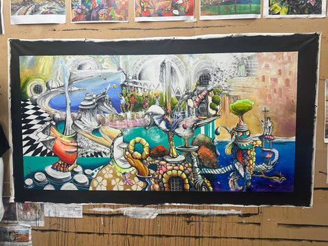 Unstretched 7 - Canvas Original