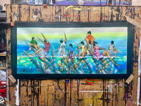 Unstretched 8 - Canvas Original
