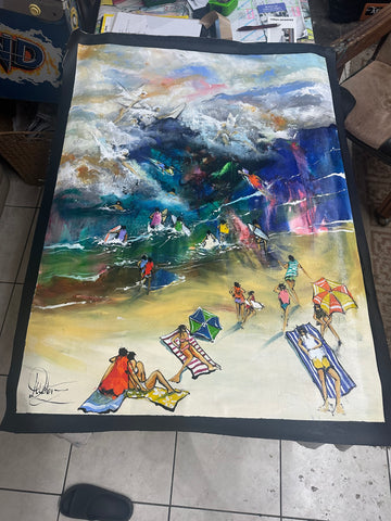 Unstretched 6 - Canvas Original