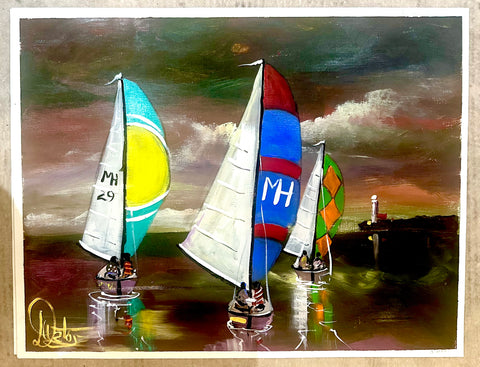 Unframed Paper Original Half Sheet