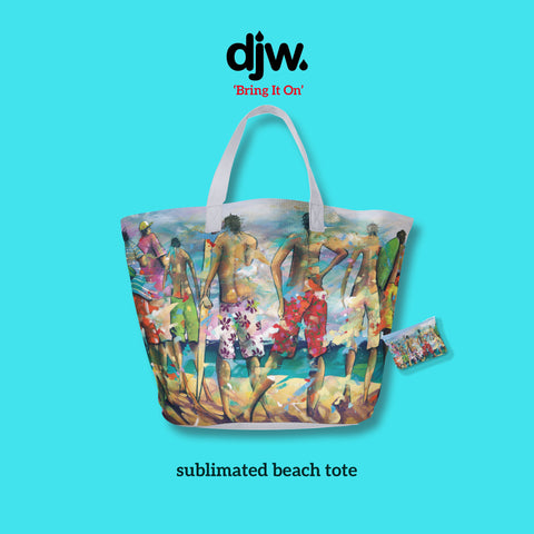 'Bring It On' Sublimated Beach Tote