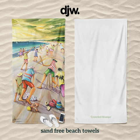 'Crowded Stumps' Sand Free Towel