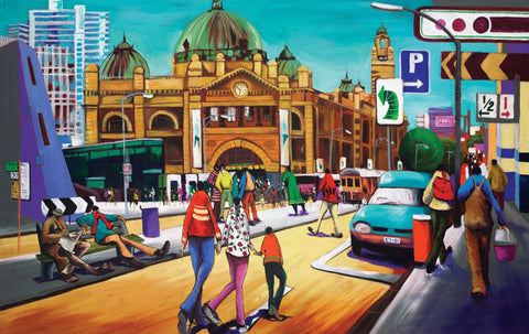 Flinders Street Hub Limited Edition Print